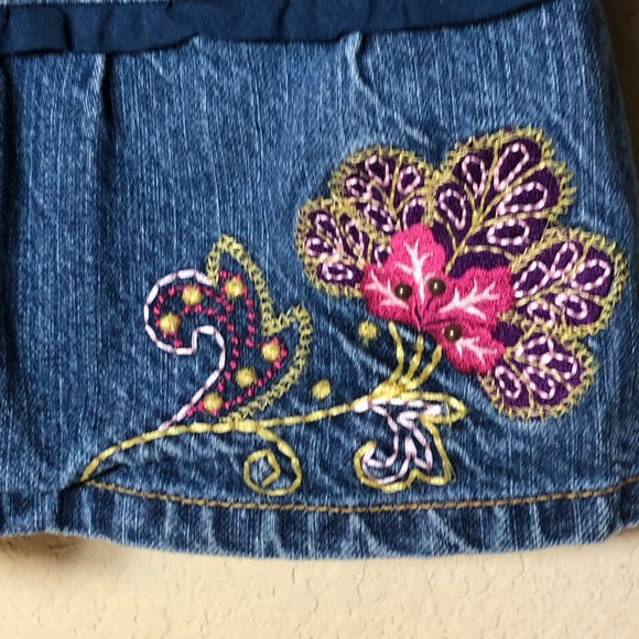 That’s So Raven Embroidered Denim Jacket, Girl’s Large 10-12, pre-owned, - Picture 2 of 13